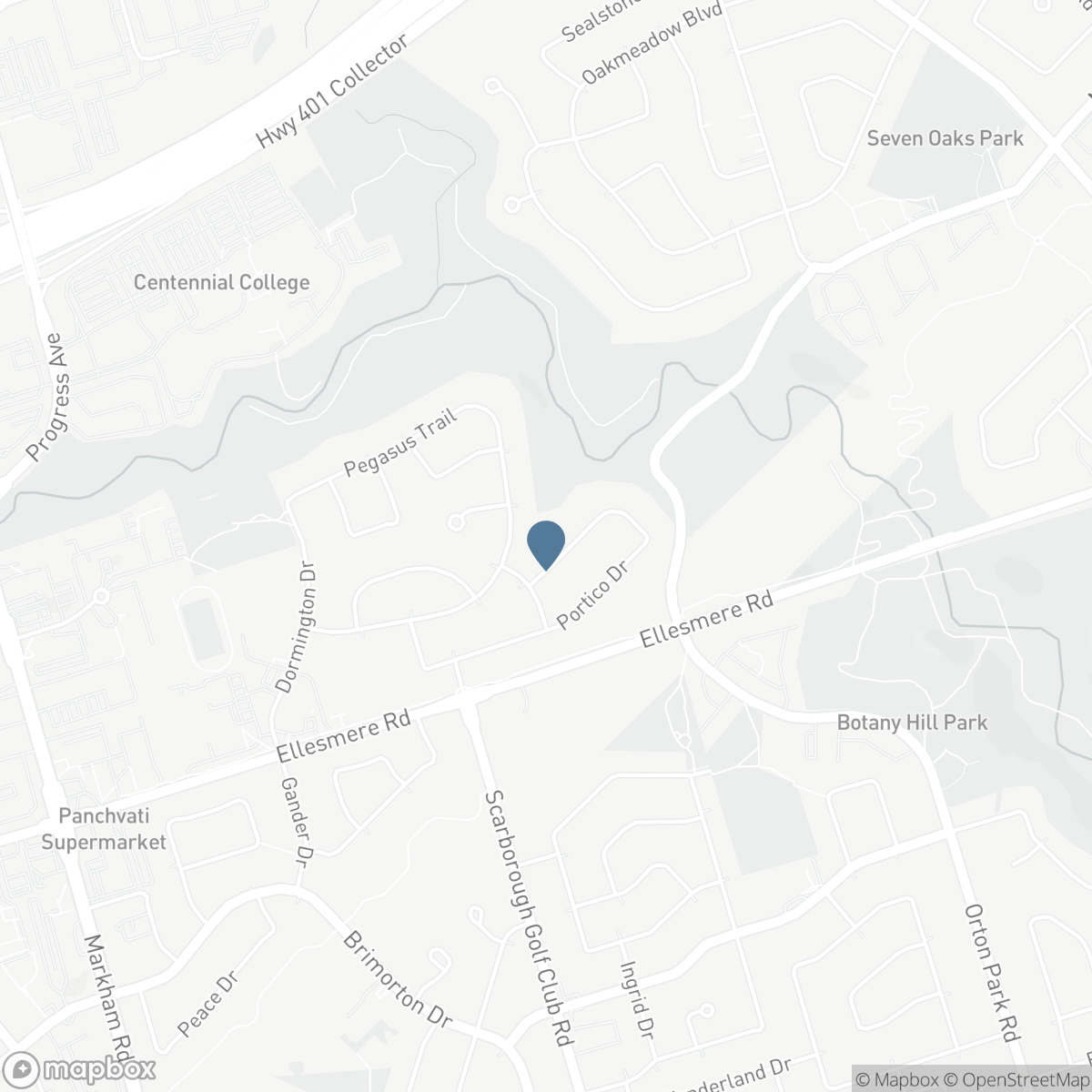 109 PORTICO DRIVE, Toronto, Ontario M1G 3R5